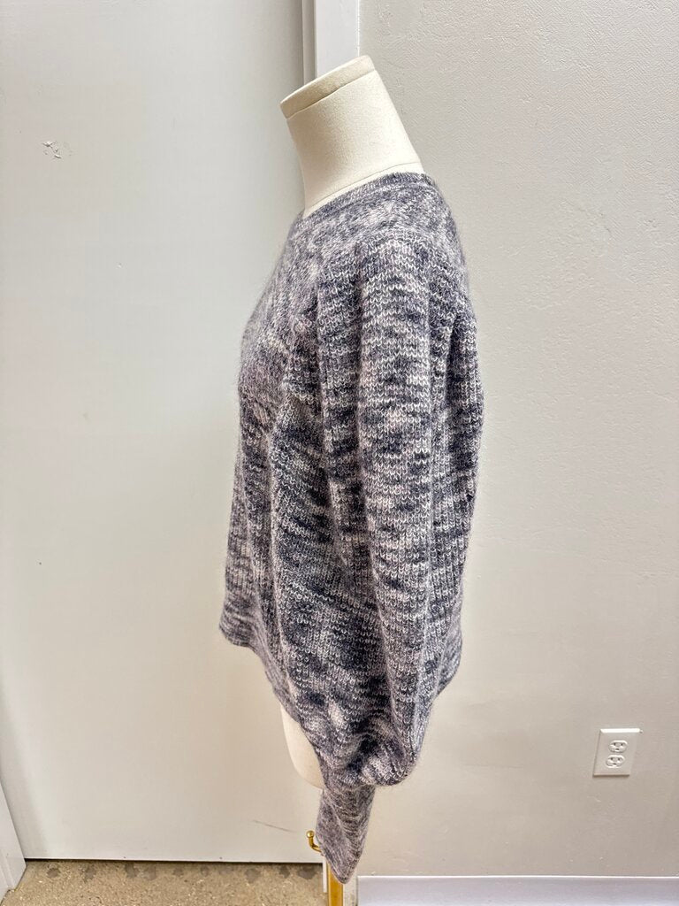Ted Baker Black and White Marled Knit Sweater
