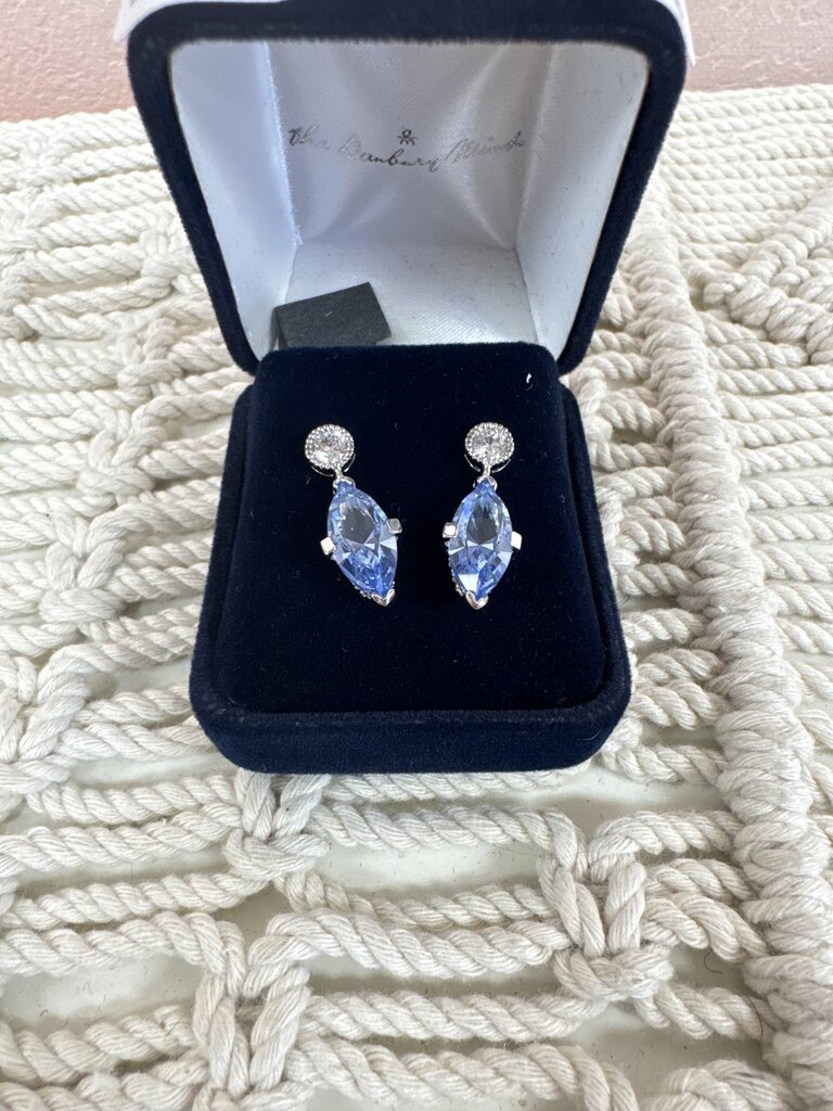 Danbury Mint Tanzanite Drop Earring