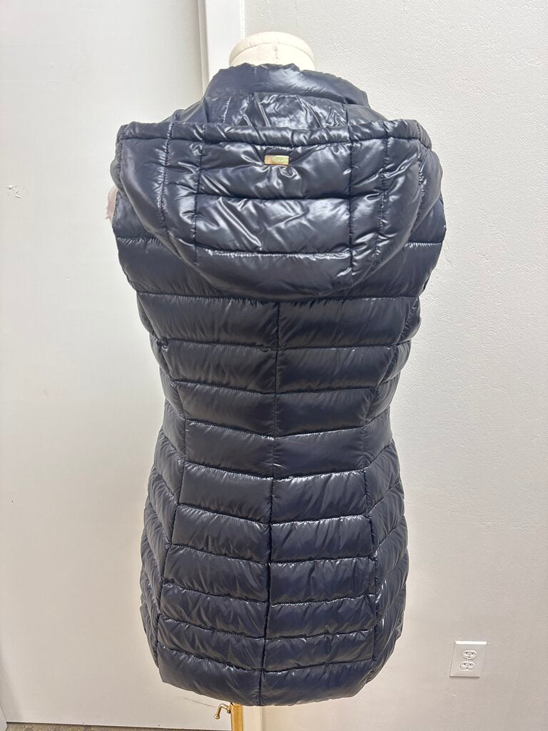 Herno Black Long Puffer Vest