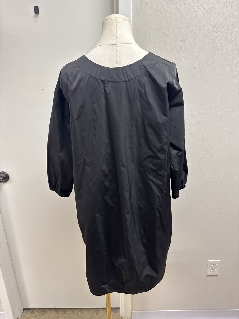 Planet Black and Mesh Bubble Dress