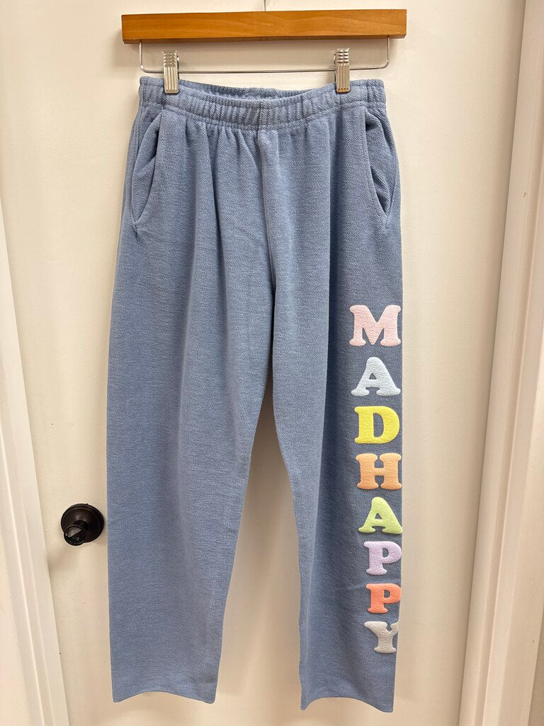 Madhappy Blue Logo Sweatpants NWT
