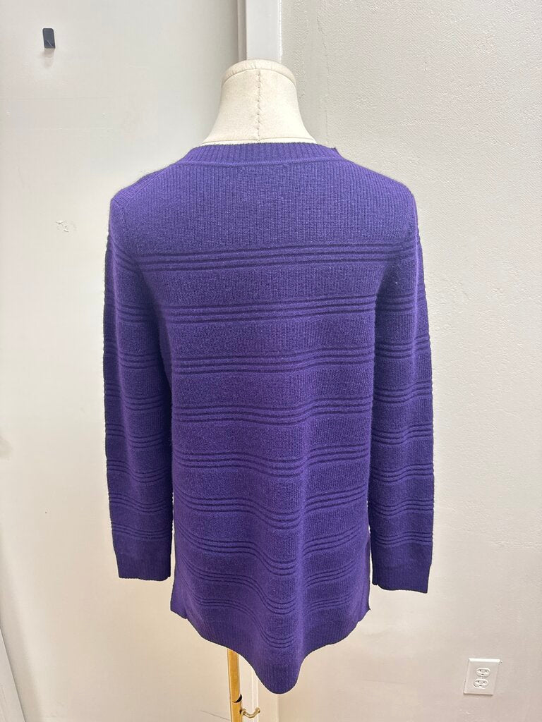 Edingburgh Purple Cashmere Sweater