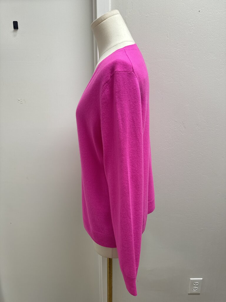 Nordstrom Bright Pink Cashmere Sweater