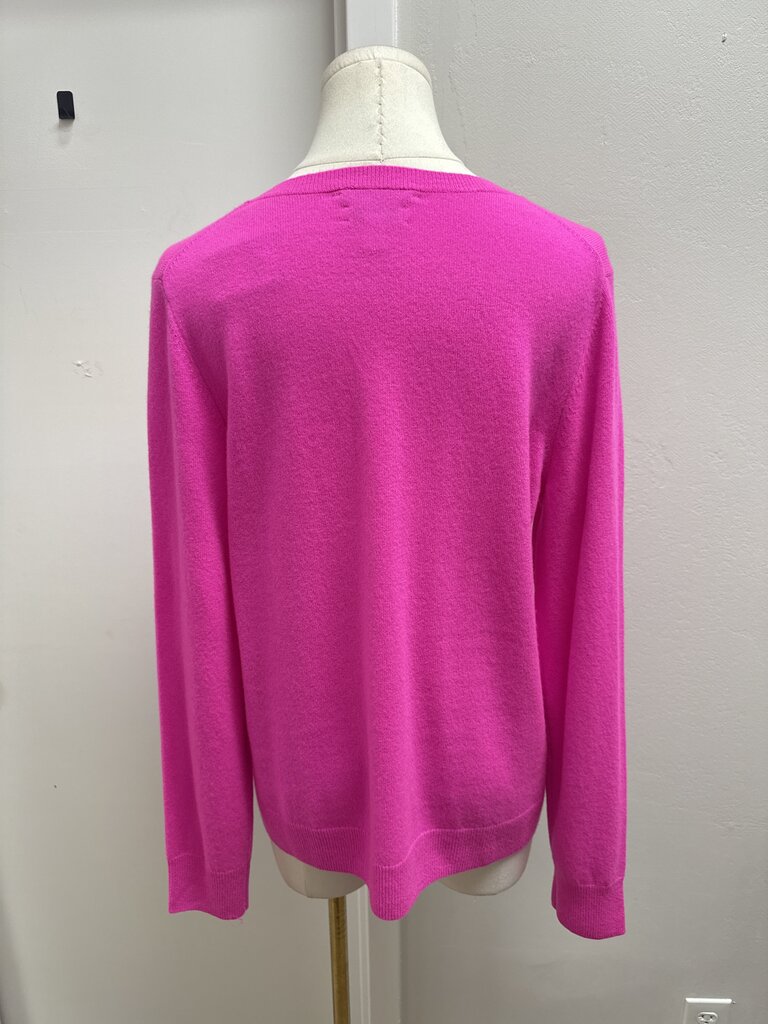 Nordstrom Bright Pink Cashmere Sweater