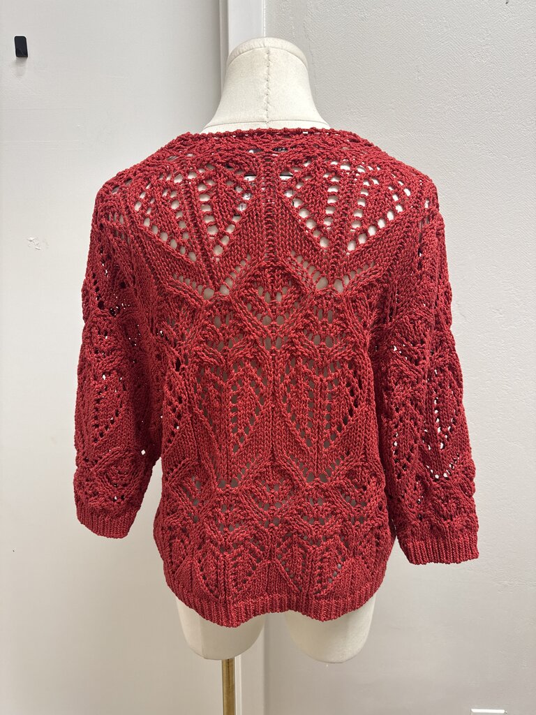 Bimba Y Lola Rust Knit Sweater