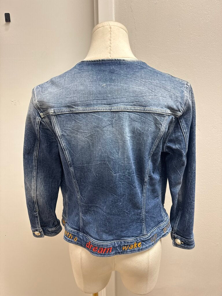 Jacob Cohen Jean Cropped Jacket