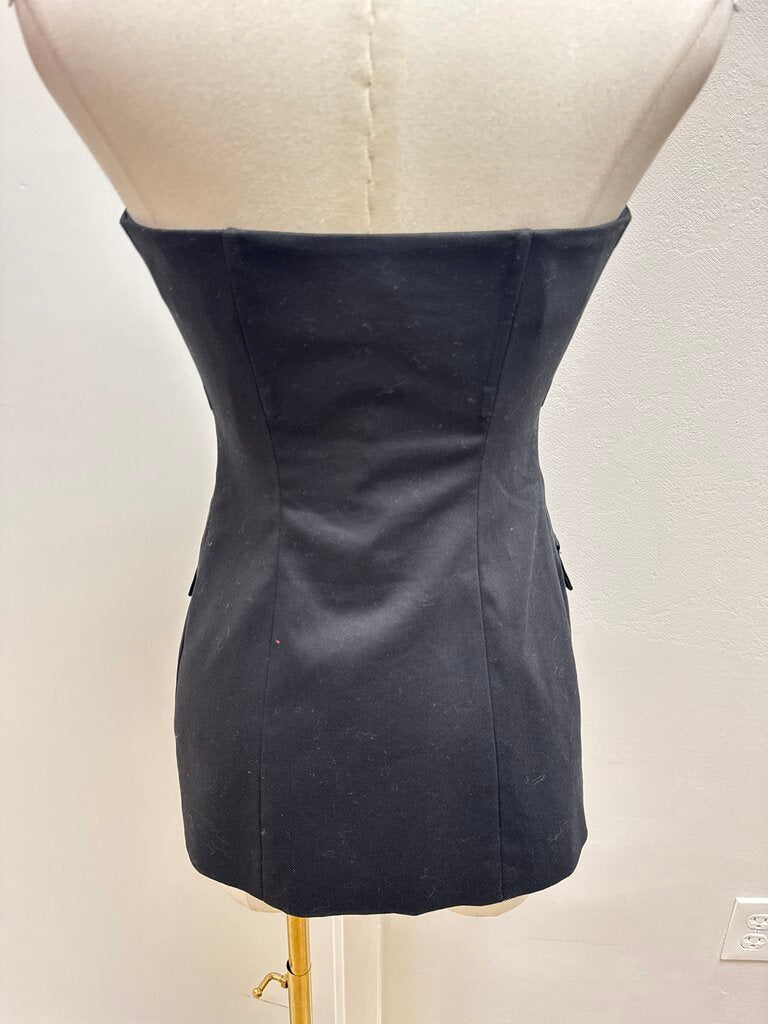 Favorite Daughter Black Bustier Top NWT