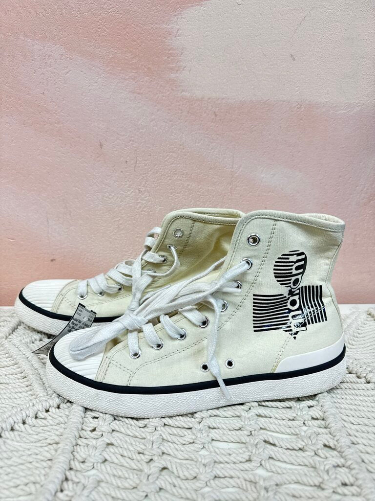 Isabel Marant Ecru High Top Sneaker w/Box NWT