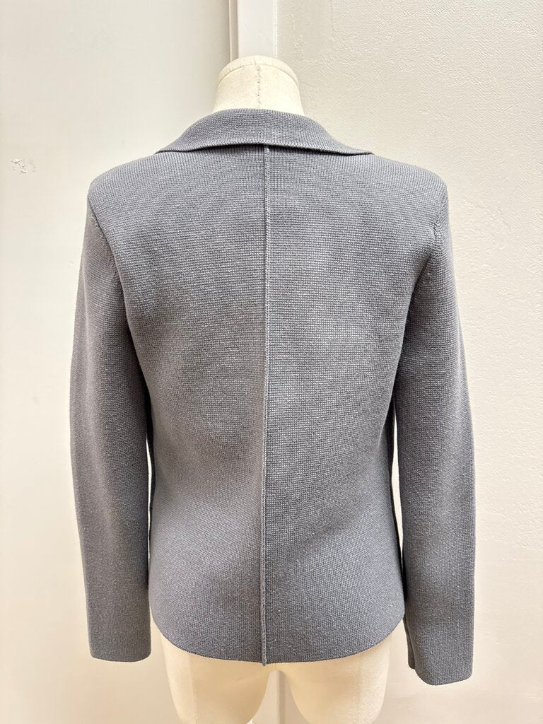 L'Agence Slate Knit Blazer