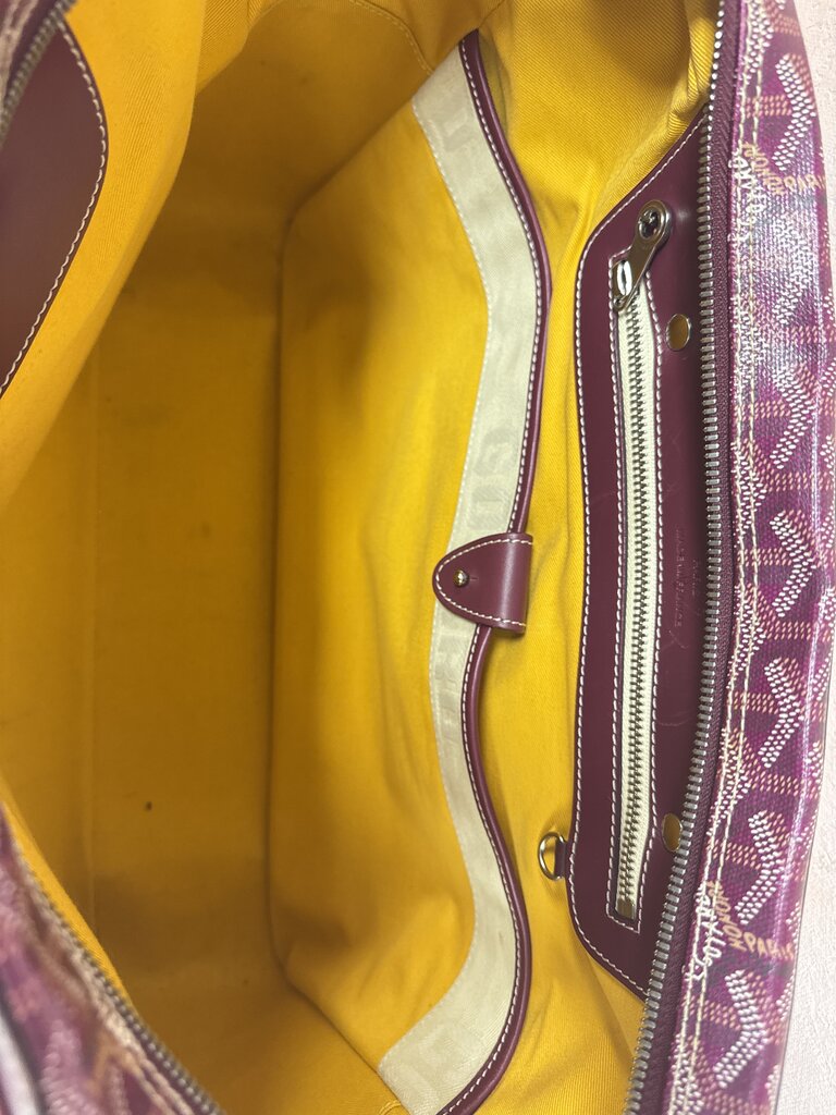 Goyard Goyardine Red Ambassade MM Briefcase