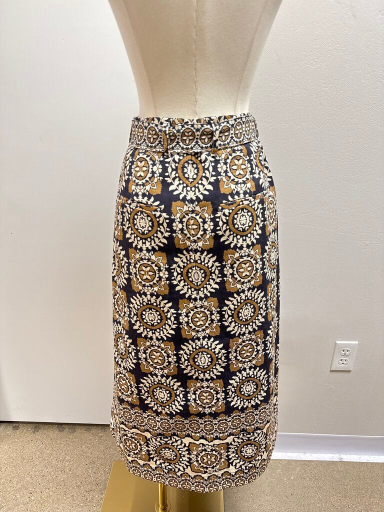 Cara Cara Tan Medallion Belted Skirt