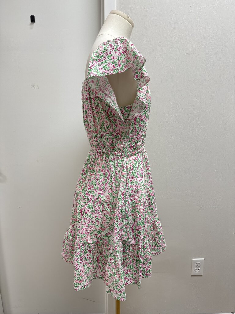Roller Rabbit White Floral Mini Dress