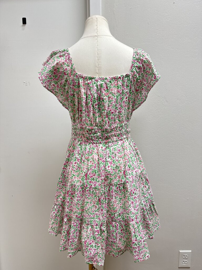 Roller Rabbit White Floral Mini Dress