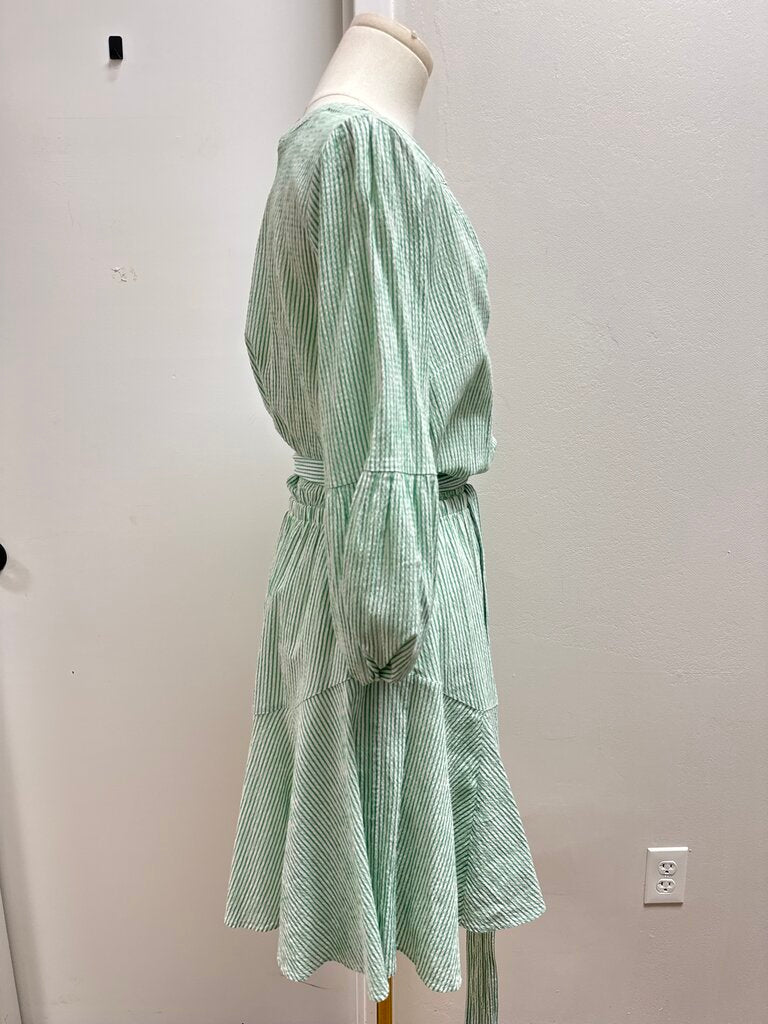 Lilly Pulitzer Green Striped Dress