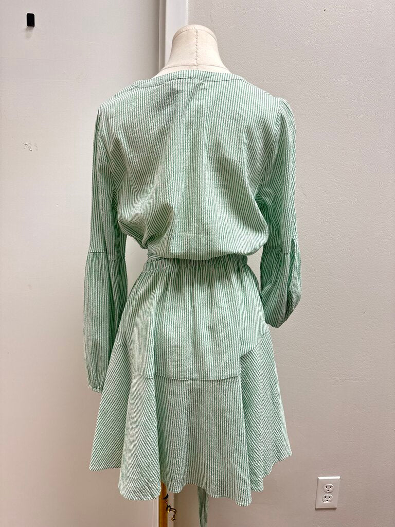 Lilly Pulitzer Green Striped Dress