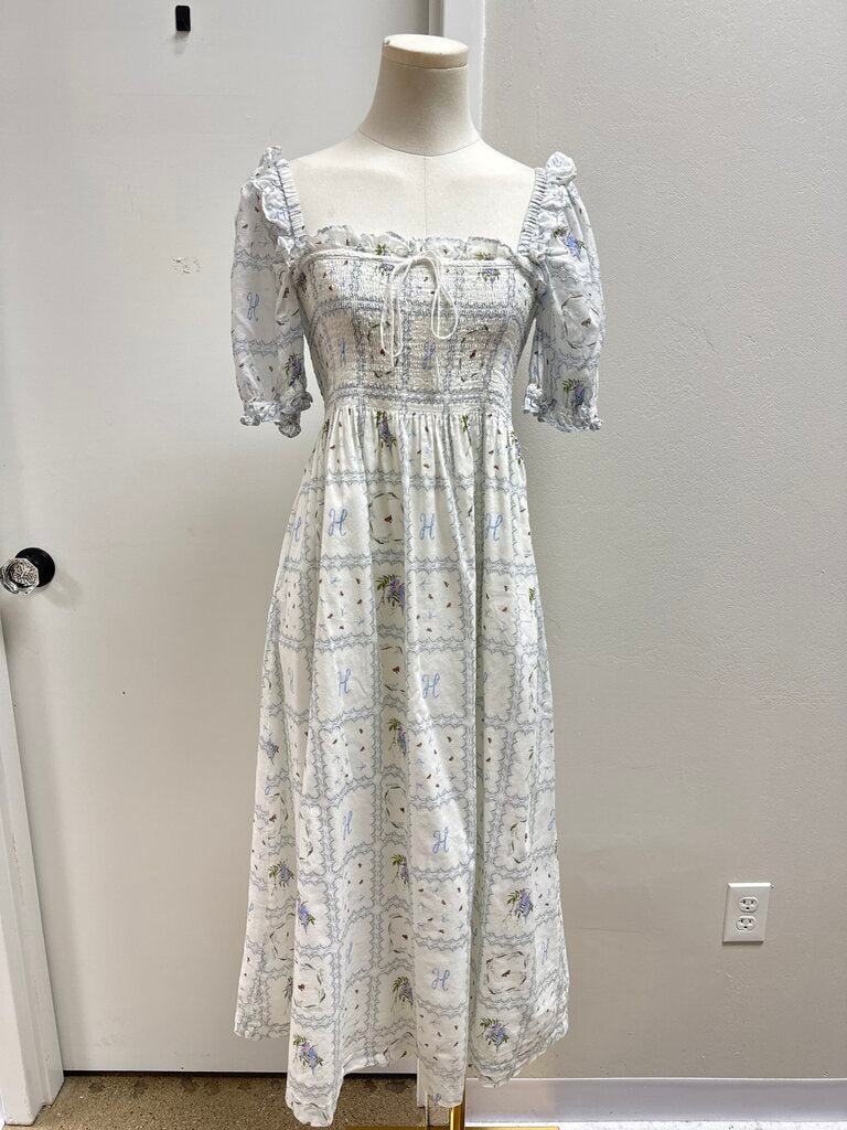 Hill House White Floral Nap Dress