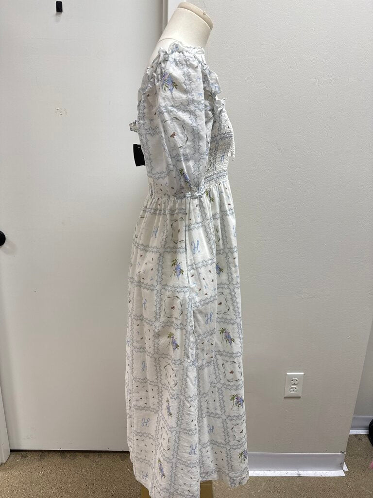 Hill House White Floral Nap Dress