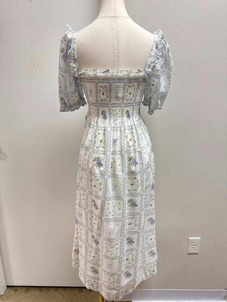 Hill House White Floral Nap Dress