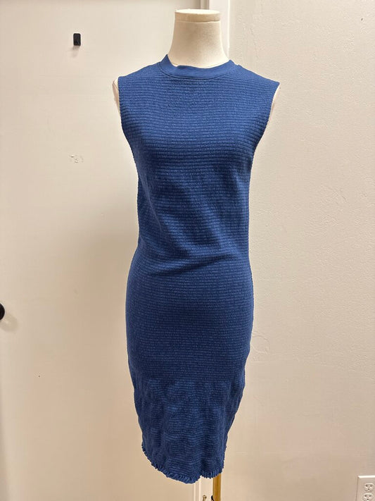 Nation Los Angeles Blue Smocked Dress