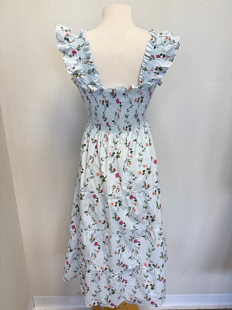 Hill House Mint Floral Maxi Dress
