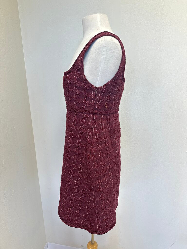 Hill House Maroon Tweed Dress