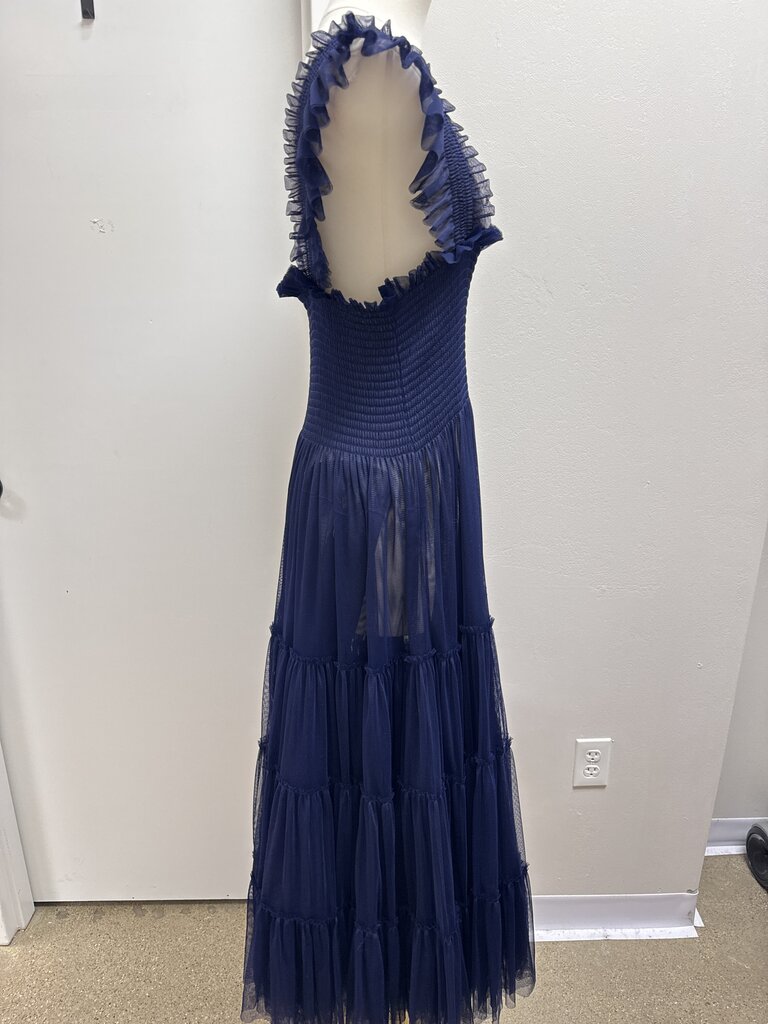 Hill House Navy Tulle Nap Dress