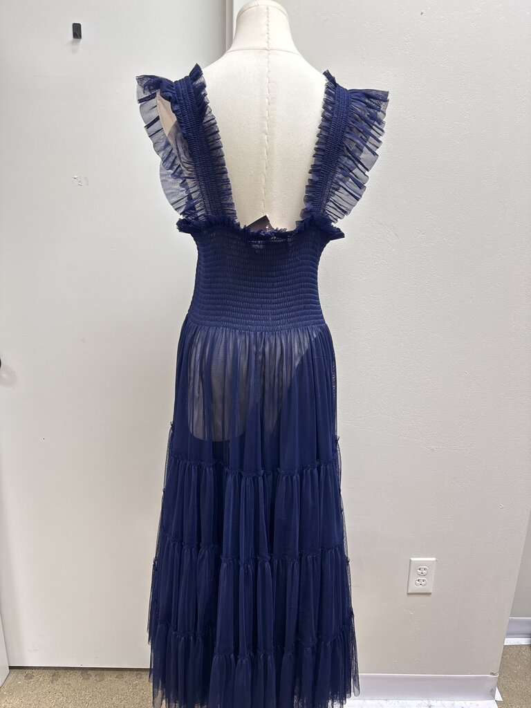 Hill House Navy Tulle Nap Dress