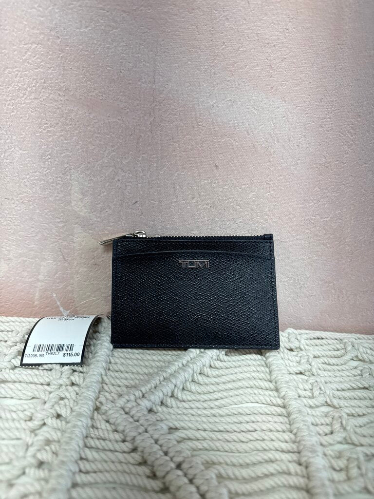 Tumi Black Key Chain Wallet w/Box