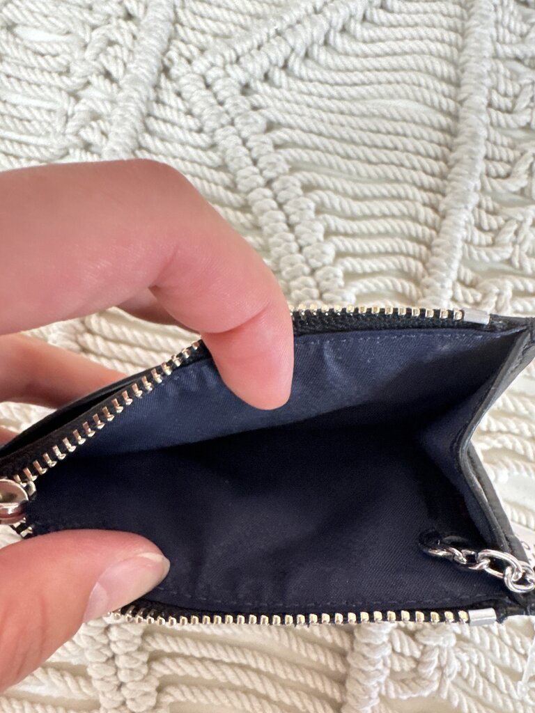 Tumi Black Key Chain Wallet w/Box