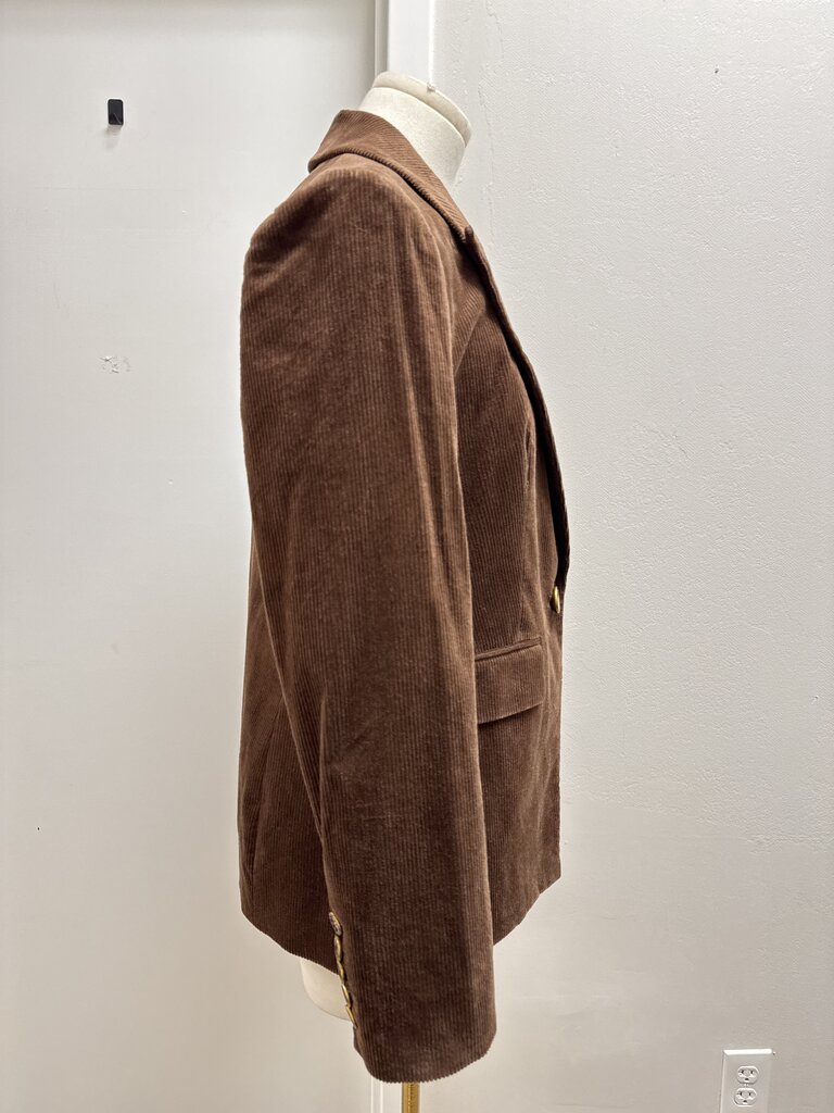 Veronica Beard Brown Corduroy Blazer