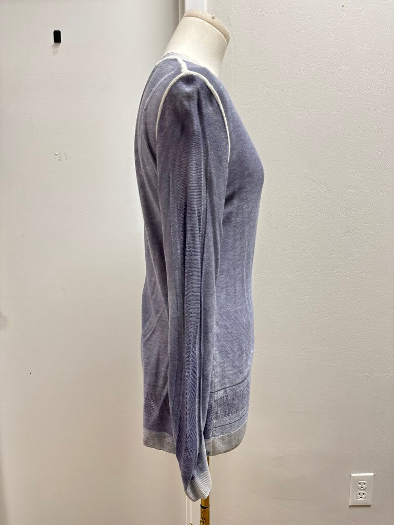 kokun Purple V-Neck Sweater