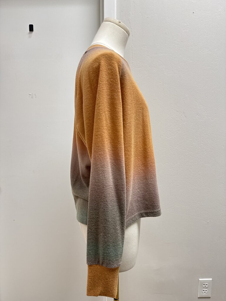 LNA Tan Ombre Sweater