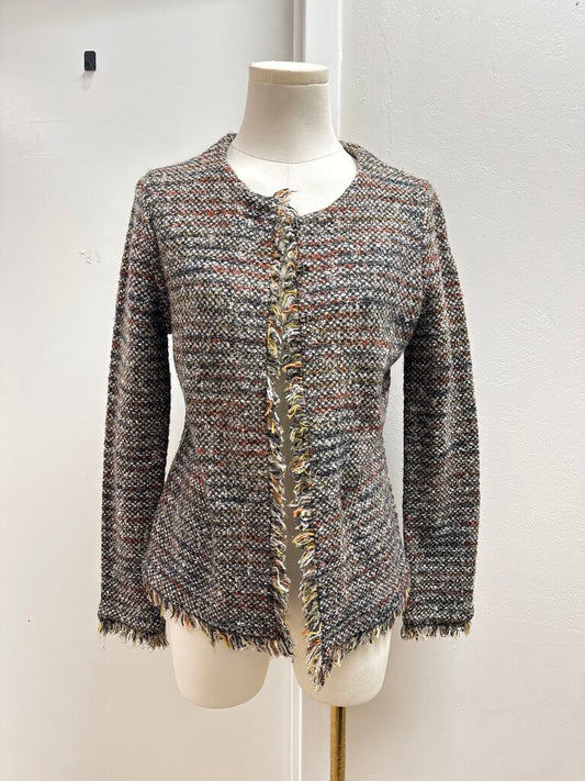 Gerry Weber Brown Tweed Cardigan