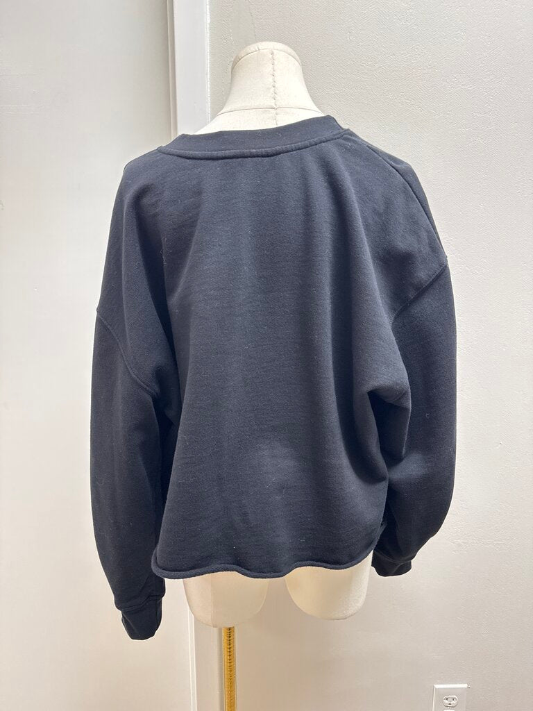 Left on Friday Black Sweatshirt