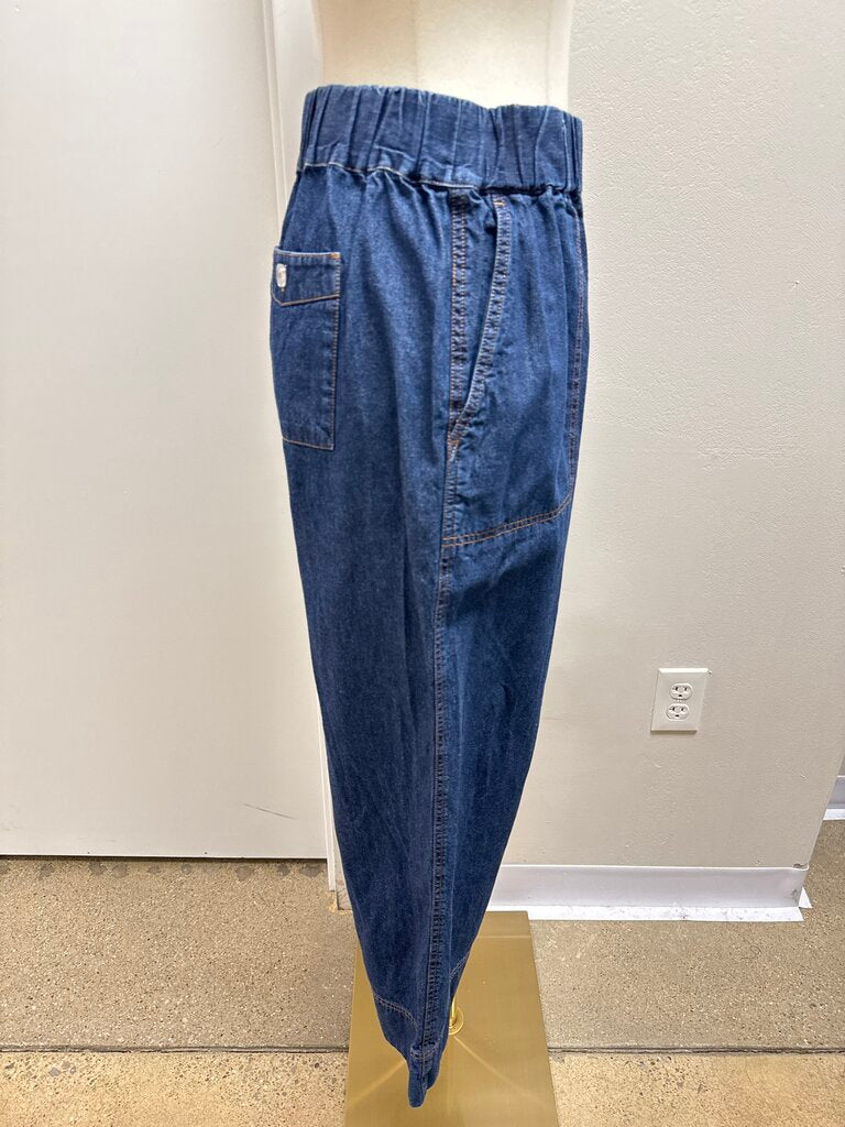 Voyageur Mersea Denim Wide Leg Pant