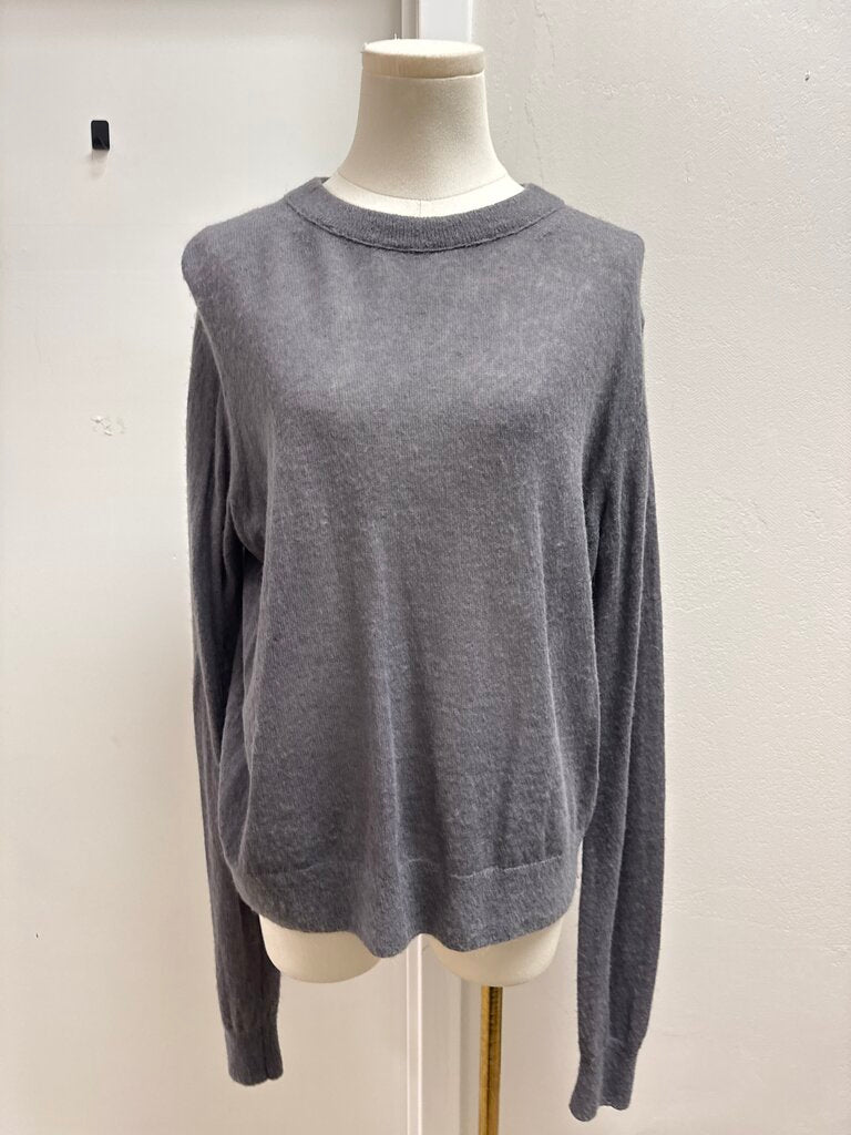 Helmut Lang Grey Cashmere Sweater