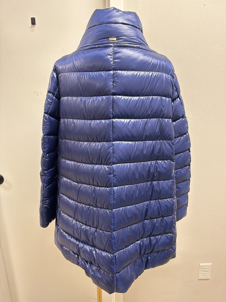 Herno Blue Iconico Quilted Down Jacket