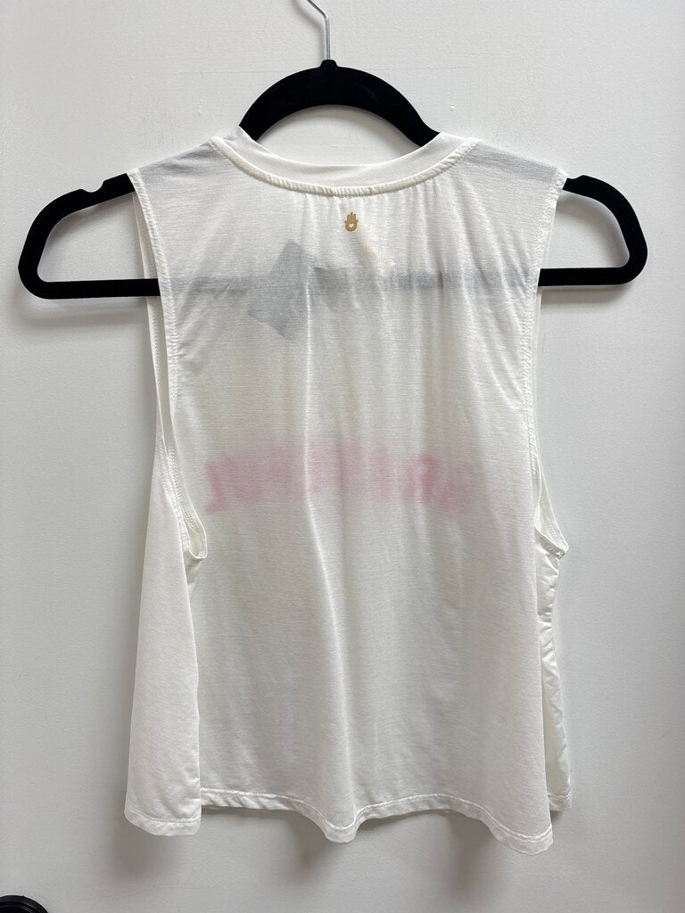 Spiritual Gangster White Muscle Tank