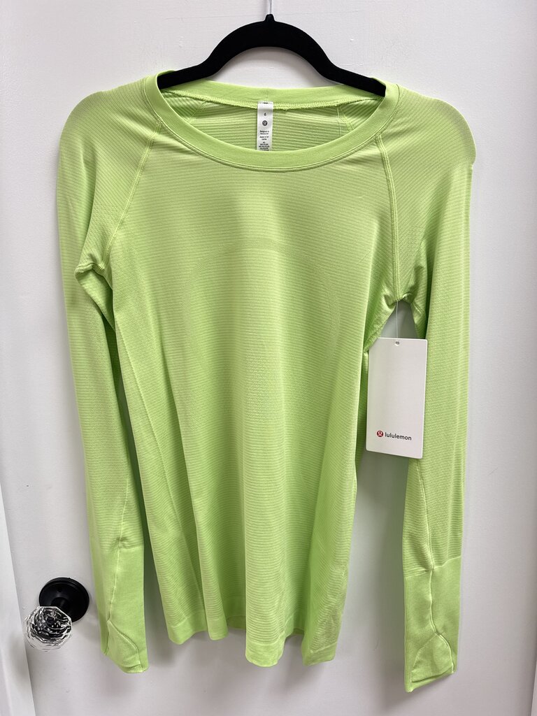 Lululemon Lime Logo Tee NWT