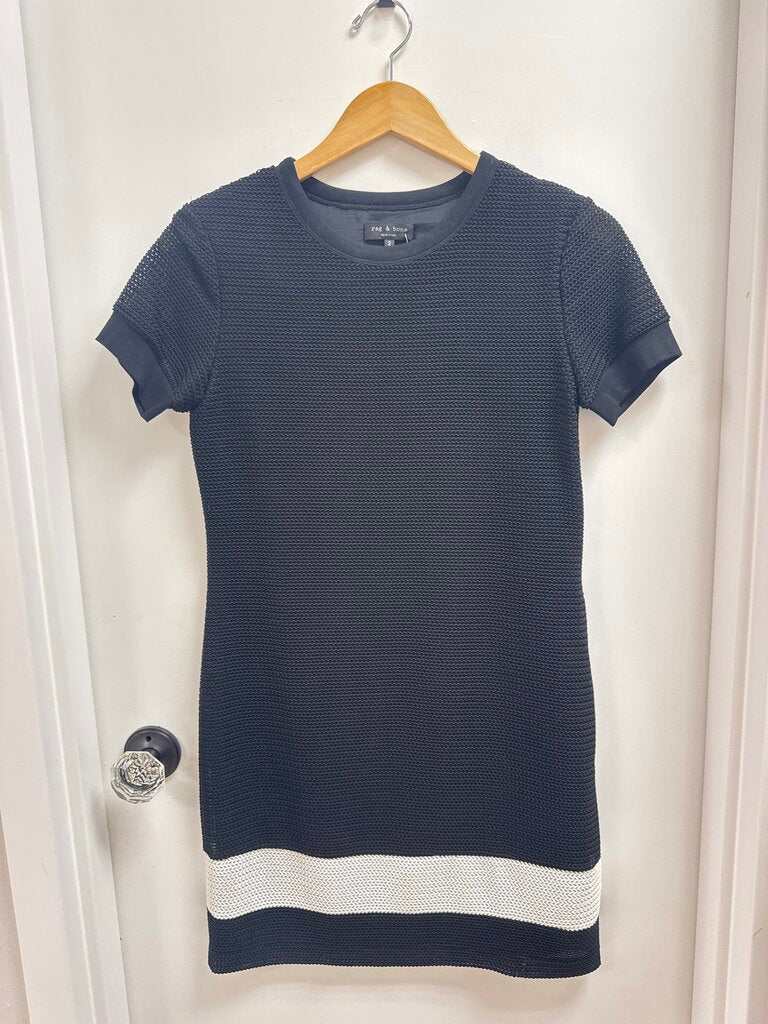 rag & bone Black Knit Dress