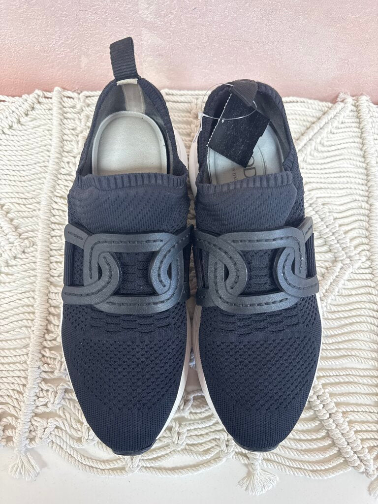 Tod's Black Slip On Sneaker