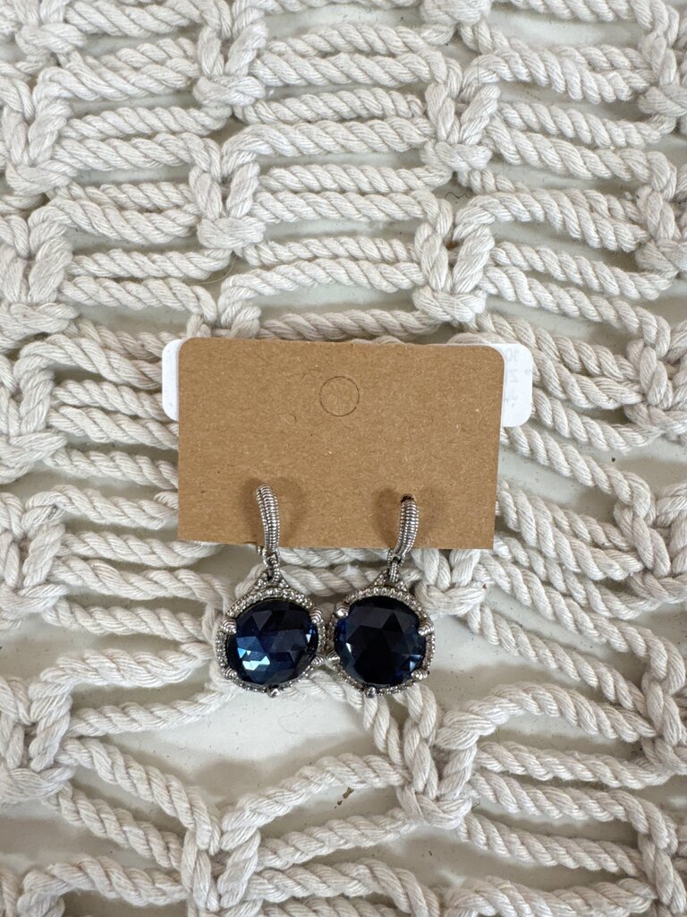 Judith Ripka Synthetic Sapphire Drop Earring