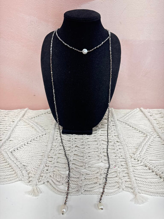 Pearl and Beaded Necklace