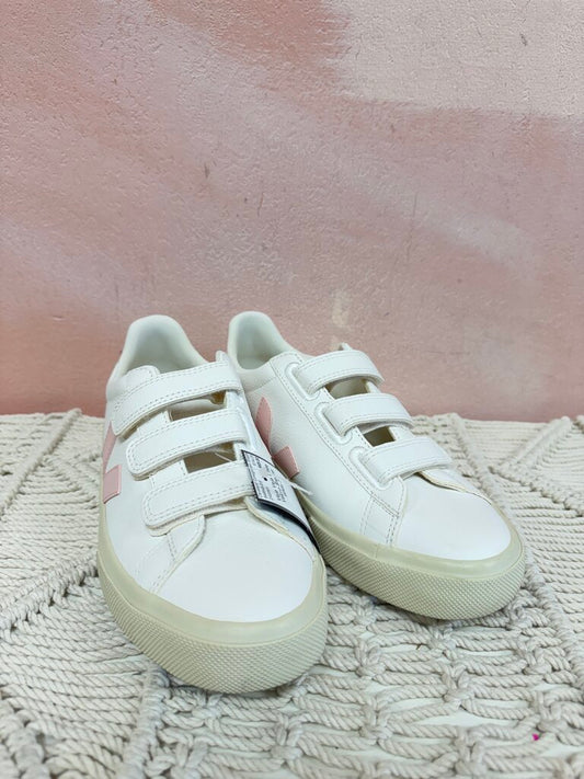 Veja White Velcro Sneaker