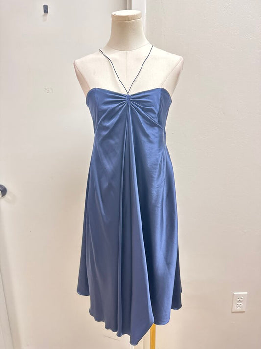 Armani Blue Strappy Dress