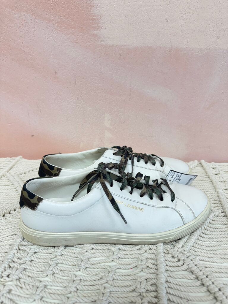 Saint Laurent White w/ Camo Laces Sneaker