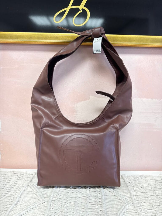 Telfar Brown Tie Bag