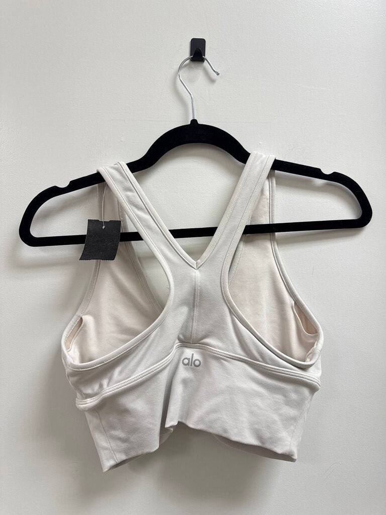 Alo Ecru Ruched Bralette