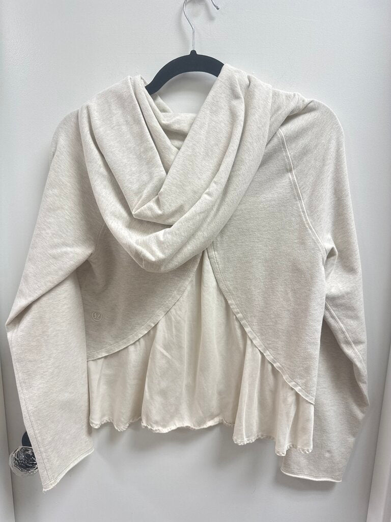 Lululemon Beige Marled Hoodie
