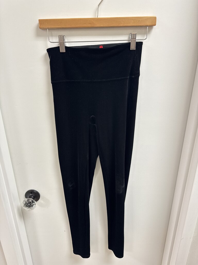Spanx Black Velvet Legging